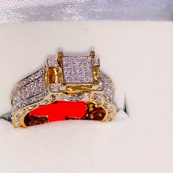 REAL DIAMOND designer ring Not CZ Appraisal incl. - Picture 6 of 10